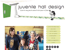 Tablet Screenshot of juvenilehalldesign.com